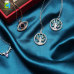 C&H Customized Design Silver Plated Evil Eye Necklace Crystal Zircon Life Of Tree Necklace For Women