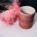 C&H Special Design Glazed Ceramic Candle Container Aromatherapy Glazed Porcelain Ceramic Porcelain Candle Jar