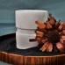C&H Special Design Glazed Ceramic Candle Container Aromatherapy Glazed Porcelain Ceramic Porcelain Candle Jar