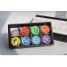 C&H Hot Sale Yogo 7 Chakra Candles Set with Natural Crystals Beads for Meditation Healing Scented Candles