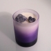 C&H Custom Candle Jar Unique Gradient Purple Transparent Candle Jars 10oz 12oz 14oz 16 Candle Jars