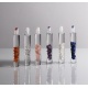 Custom Logo 10ml Glass Roller Ball Bottle Round Essential Oil with Roll-on Cap Aromatherapy Pure Natural