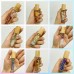 Custom Logo 10ml Glass Roller Ball Bottle Round Essential Oil with Roll-on Cap Aromatherapy Pure Natural