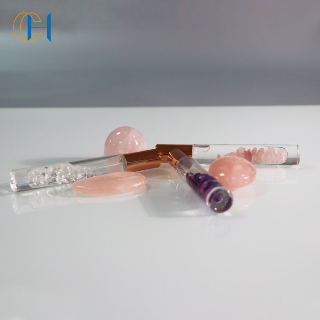 C&H Small Sample Perfume Bottle 10ml Mini Empty Clear Bottle Glass Crystal Tube Perfume Atomizer Tester Oil Packaging