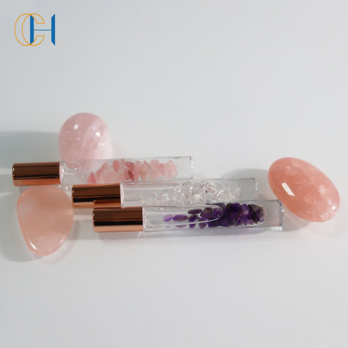 C&H Small Sample Perfume Bottle 10ml Mini Empty Clear Bottle Glass Crystal Tube Perfume Atomizer Tester Oil Packaging