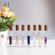 C&H Small Sample Perfume Bottle 10ml Mini Empty Clear Bottle Glass Crystal Tube Perfume Atomizer Tester Oil Packaging