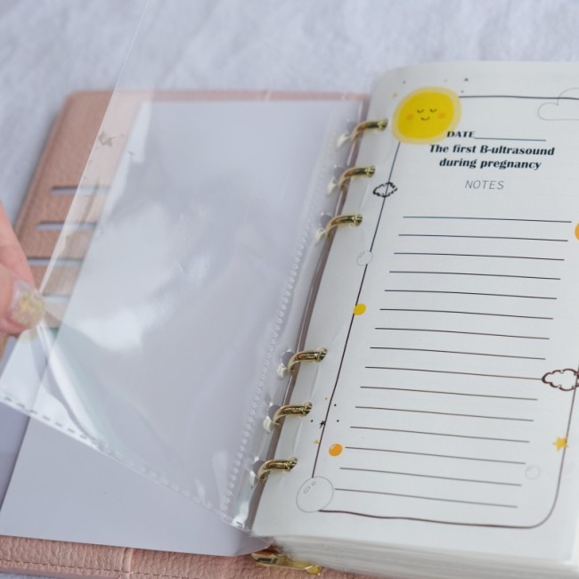 C&H Valentine's Day Pink Crystal Leather Journal Rose Quartz Infused Love Diary Heart Cupid Themed Romantic Notebook