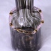 C&H Trendy Natural Amethyst Pink Quartz Golden Hematite Beaded Charm DIY Pyramid Style Letterpress Printed Bracelet Set