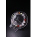 C&H Handmade Elastic String Colored Crystal Beaded Bracelet Polygon Crystal Beaded Bracelet