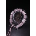 C&H Handmade Elastic String Colored Crystal Beaded Bracelet Polygon Crystal Beaded Bracelet