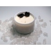 C&H Customized Logo White Candle Jar Crystal Stone Soy Wax Scented Candle Home Deco