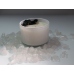 C&H Customized Logo White Candle Jar Crystal Stone Soy Wax Scented Candle Home Deco