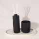 C&H Home Deco Reed Diffuser Ceramic Home Fragrance Liquid Air Freshener Set Black Custom Reed Diffusers Set Gift