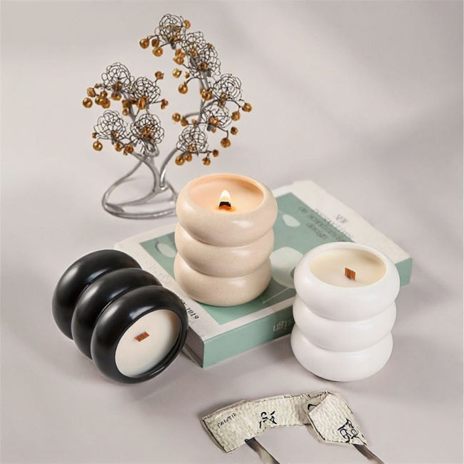 Custom Brand All Natural Soy Wax Aromatherapy Candles Luxury Hot Wholesale