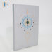 C&H Logo Customized Crystal-Inlaid Embroidered Journal Mystical Eye Celestial Pattern Journal