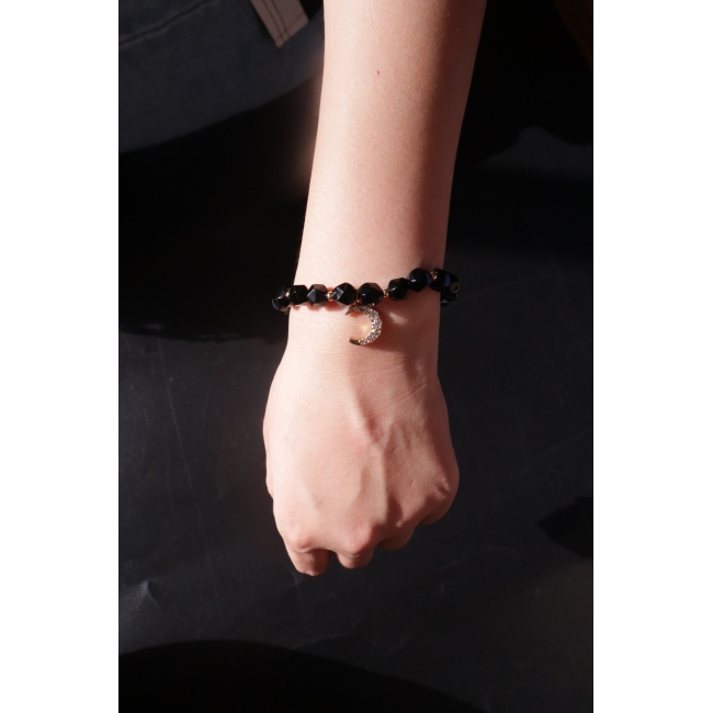 C&H Handmade Amethyst Stone Beaded Bracelet Rope String Natural Stone Crystal Beads Bracelet for Men Women