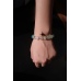 C&H Handmade Amethyst Stone Beaded Bracelet Rope String Natural Stone Crystal Beads Bracelet for Men Women
