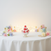 C&H Cream Fruit Candle Strawberry Cream Candle Flower Cake Scented Wax Candle in Glass Cup Home Decoration Festivals Celebration