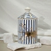 C&H Court Style Empty Ceramic Candle Vessel Candle Jar Customized Painting Empty Ceramic Candle Jar With Lid