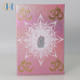 C&H Customizable Luxury Leather Cover Notebook Pink Color Yoga Lover Custom Diary with Personalizable Inner Page