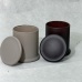 C&H  Romantic Maillard Ceramic Jars Soy Wax Candle Cinnamon Florals Candle Highly Scented Candles for Wedding