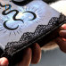 C&H Mystic Thermochromic Leather Journal | High-End Custom Cover with Crystal Inlay Esoteric Healing Writing Companion Notebook