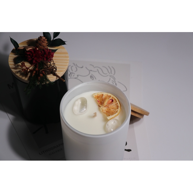 C&H Spinning Carousel Scent Candle Tealight Metal Rotating Candlestick Delicate Soy Wax Candle