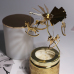 C&H Spinning Carousel Scent Candle Tealight Metal Rotating Candlestick Delicate Soy Wax Candle