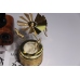 C&H Spinning Carousel Scent Candle Tealight Metal Rotating Candlestick Delicate Soy Wax Candle