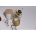 C&H Spinning Carousel Scent Candle Tealight Metal Rotating Candlestick Delicate Soy Wax Candle