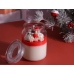 C&H Customized Glass Creamsicle Berry Scented Candle Festive Christmas All Holiday Aromatherapy Candle