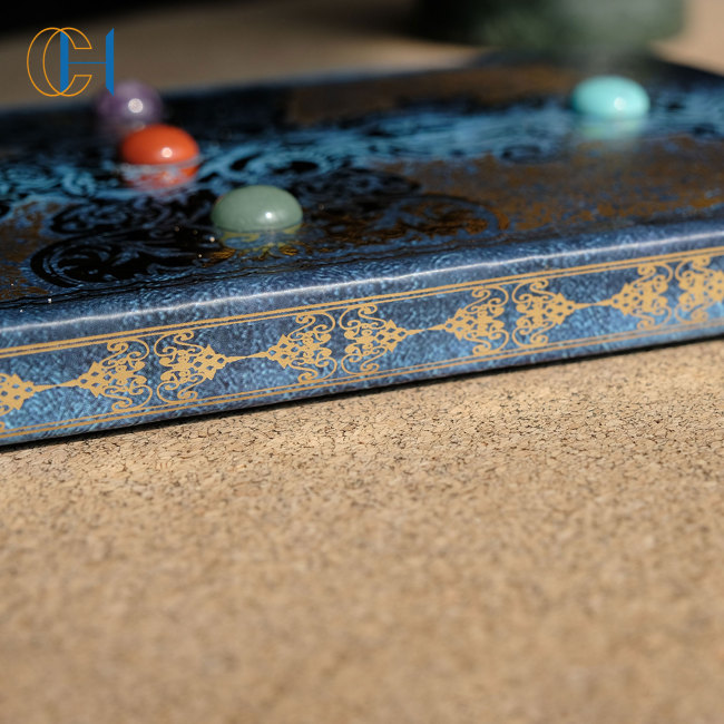 C&H New Arrival Handmade Custom Luxury Hardcover Notebook Crystal Infused Spiritual Leather Journals