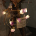 C&H Crystal Light String Amethyst Luxury Christmas Decorative Lights Party Photo Prop LED Lights