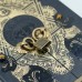 C&H Customized Logo Black Cat Door Notebook With Lock Pu Leather Spiritual Celestial Journal With Customizing Design