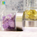 C&H Hot Selling Customized Logo Natural Crystal Infused Water Bottle Healing Glass Water Bottle