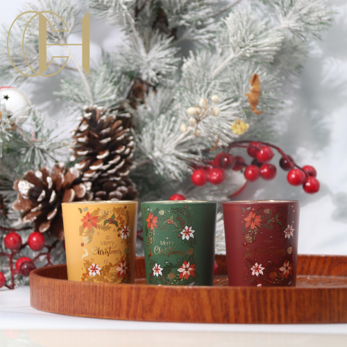 C&H Wholesale Luxury Soy Wax Gift Scented Candle Set Handmade Christmas Home Decor with Box for Holidays and Parties