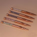 C&H Customized Hot Sale Crystal Pens Ballpoint Pen Can Natural Crystal Gravel Rose Gold Business Gift
