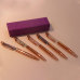 C&H Customized Hot Sale Crystal Pens Ballpoint Pen Can Natural Crystal Gravel Rose Gold Business Gift
