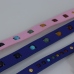 C&H Customized Pet Print Cat Collar Wholesale Colorful Crystal Stone Pu Leather Neck Collar for Dog Walking