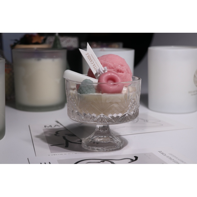 C&H Ice Cream Shape SoIce Cream Shape Soy Wax Candles Scented Fragrance Furnishing Articles Birthday Candle