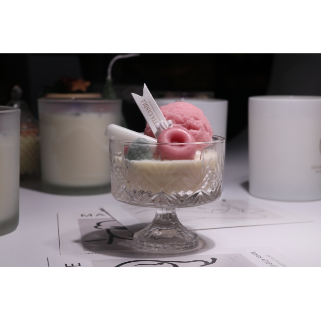 C&H Ice Cream Shape SoIce Cream Shape Soy Wax Candles Scented Fragrance Furnishing Articles Birthday Candle