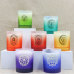 C&H the Seven Chakras Handmade Soy Wax Scented Candle Glass Casual Style Elegant Long-Lasting Fragrance for Home Easter Bars