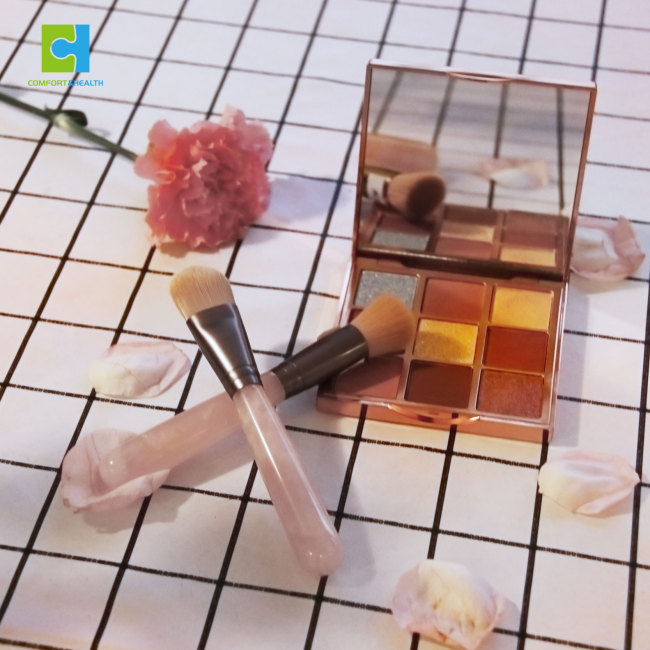 C&H Customized Design Natural Jade Facial Roller Gemstone Massager for Face Stone Roller Massage Best Gift