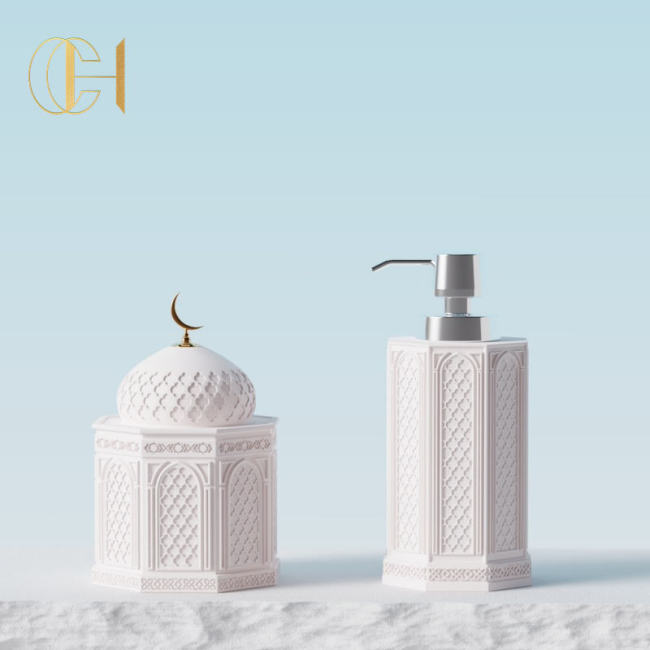 C&H 2026 Ramadan Decorations Handmade Mosque Decor Ramadan Desktop Decoration Muslim Eid Mubarak Table Ornament