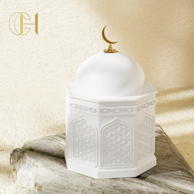 C&H 2026 Ramadan Decorations Handmade Mosque Decor Ramadan Desktop Decoration Muslim Eid Mubarak Table Ornament