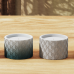 C&H Home Deco Wholesale Scented Soy Wax Candles Jar Customized Private Label Cement Carving Jar Gift Holidays Bars