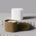 C&H Home Deco Wholesale Scented Soy Wax Candles Jar Customized Private Label Cement Carving Jar Gift Holidays Bars