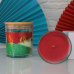 C&H Merry Christmas Clearly Glass Aromatherapy Candle for Home Scented Natural Soy Wax Pine Scented Candles with Bamboo Lid