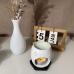 C&H Custom Logo Ceramic Essential Oil Burner Wholesale Home Decor Angel Embossed Color Aroma Candle Wax Melt Warmer