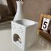 C&H Custom Logo Ceramic Essential Oil Burner Wholesale Home Decor Angel Embossed Color Aroma Candle Wax Melt Warmer